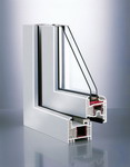 Metallicfarbige acrylcolor- Kunststofffenster als Alternative zu Aluminium
